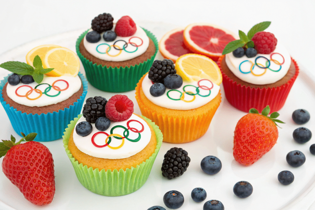 Muffins fruités des Jeux Olympiques