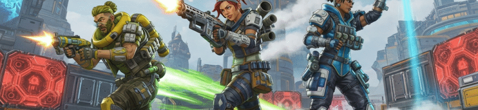 Gameplay d’un jeu FPS similaire à Apex Legends