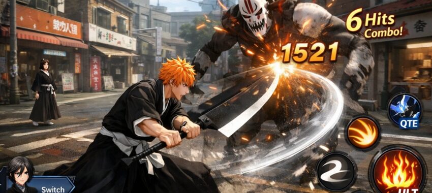 Bleach : Soul Resonance, un jeu mobile d’action manga à découvrir