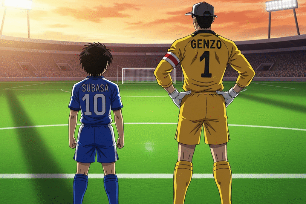 Personnages similaires à deux de Captain Tsubasa