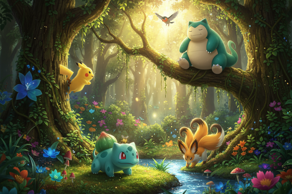 Des Pokémon du jeu Pokémon GO