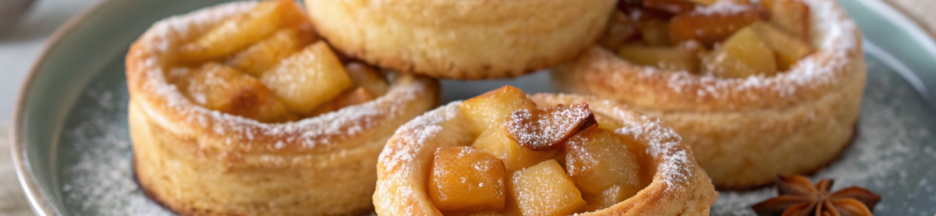 des mini chaussons aux pommes