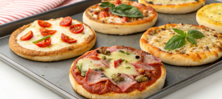 Mini pizzas : versions express pour le Ramadan