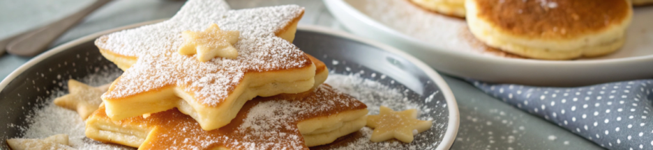 des pancakes étoilés