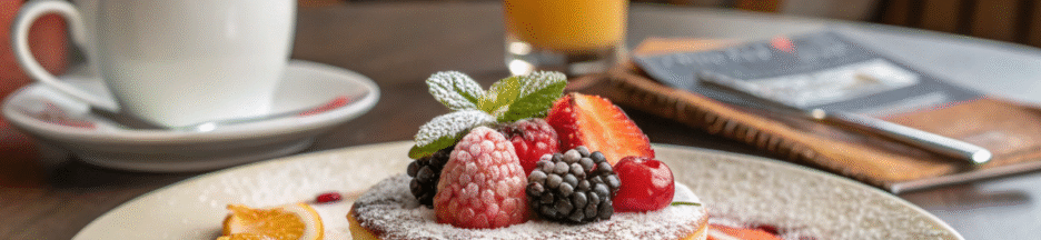 dessert au petit-déjeuner