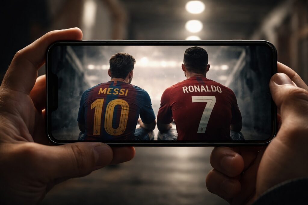 Documentaire sur Ronaldo vs Messi