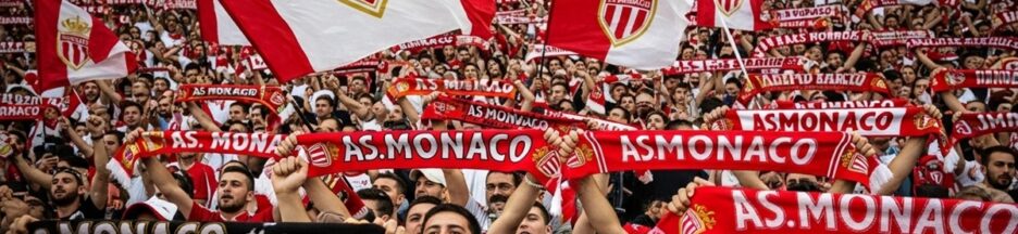 Supporteurs de l’AS Monaco lors d’un match de Ligue 1