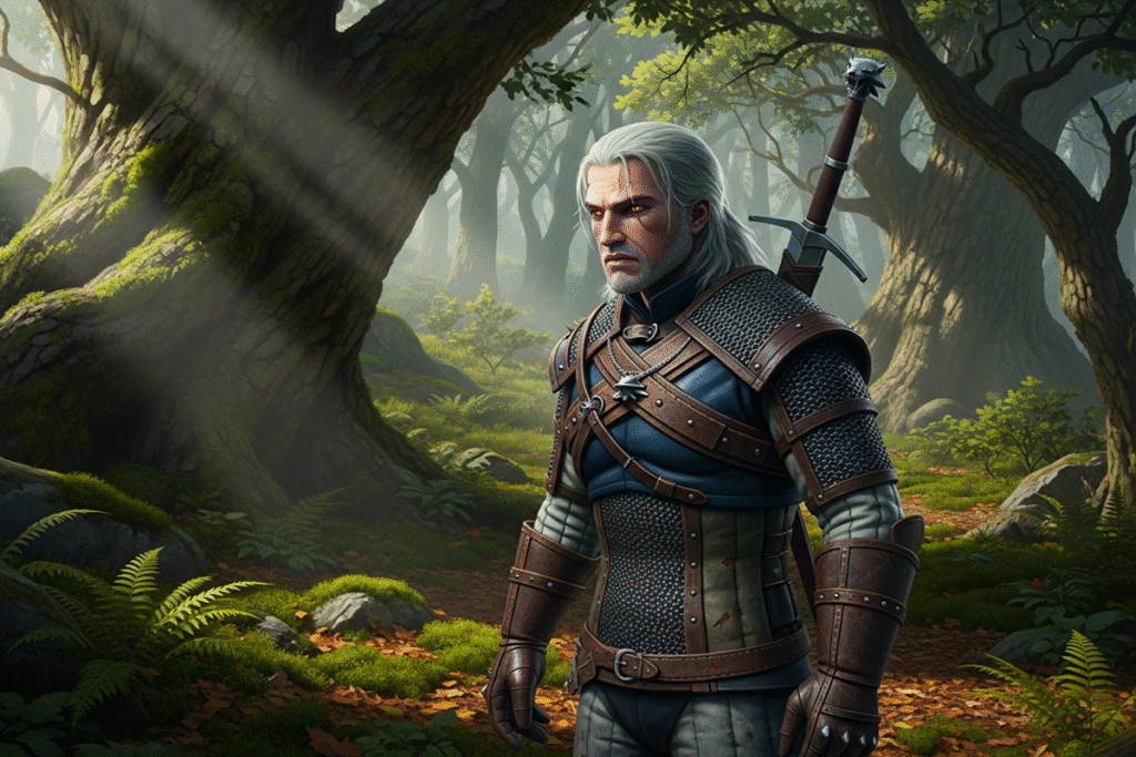 Un héros similaire à Geralt dans The Witcher