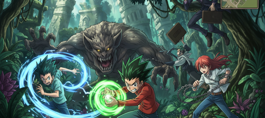 HUNTER×HUNTER NEN×SURVIVOR est sorti sur mobile