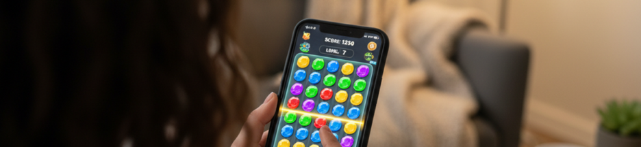 Une personne qui joue à un jeu d’arcade