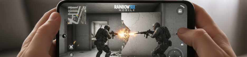 Gameplay d’un jeu de tir similaire à Rainbow Six Mobile