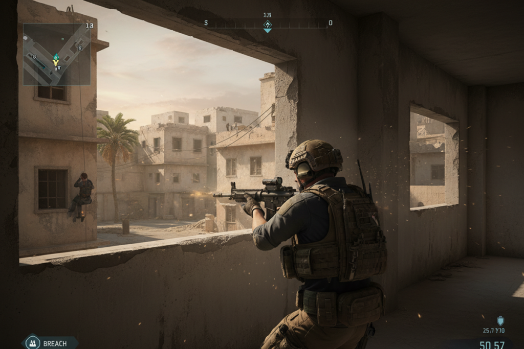 Jeu de tir similaire à Tom Clancy’s Rainbow Six