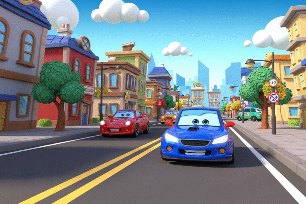 Gameplay similaire aux jeux de conduite