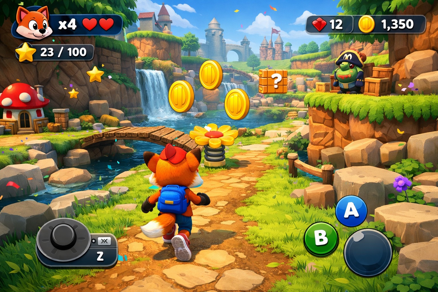 Gameplay d’un jeu de plateforme