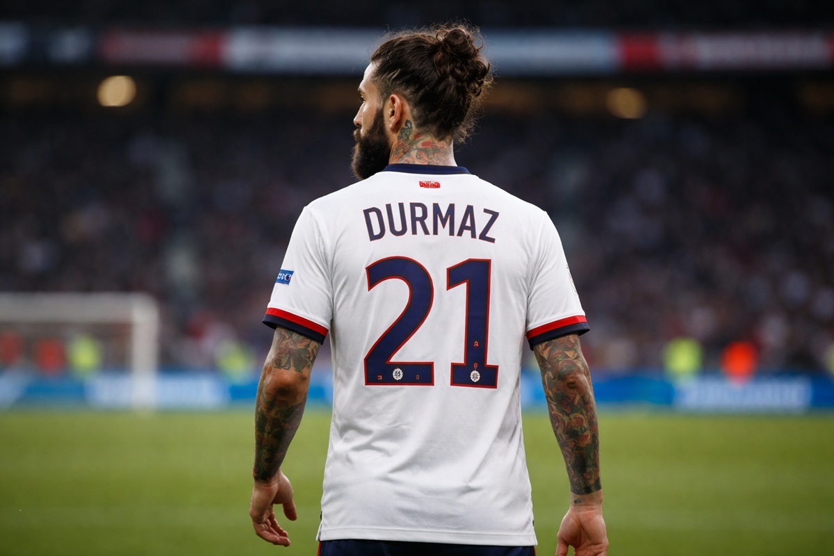 Jimmy Durmaz sur un terrain de foot