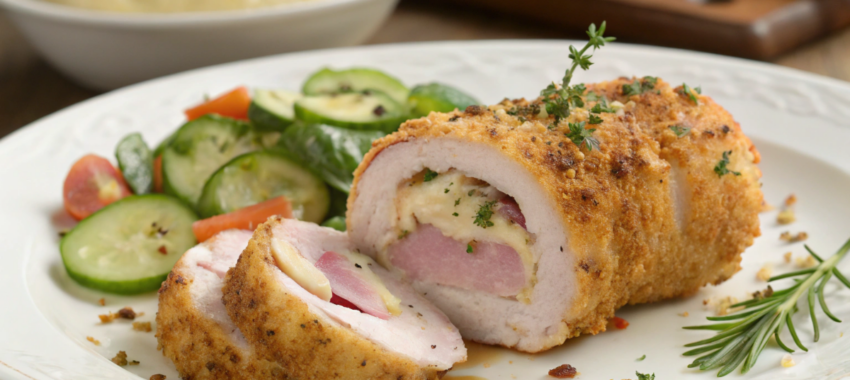 Poulet : la roulade façon cordon bleu expliquée