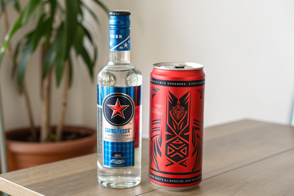 le duo boissons énergisantes et alcool