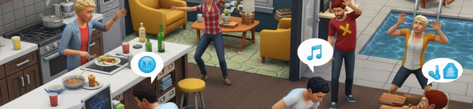 Gameplay d’un jeu de simulation de vie comme Les Sims