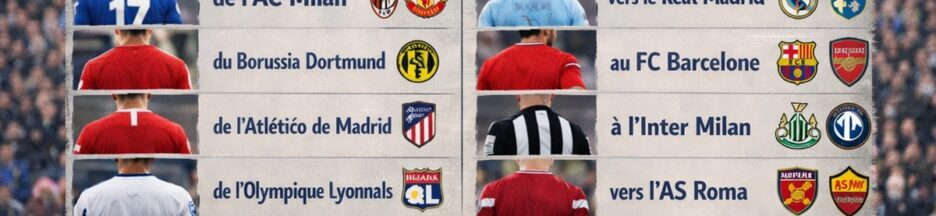 Illustration du mercato hivernal 2025-2026 de la Premier League