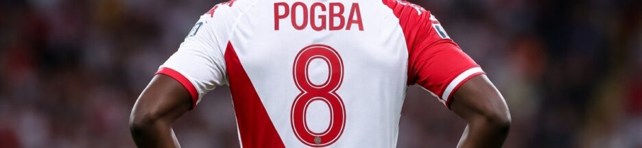 Paul Pogba avec le maillot de l’AS Monaco