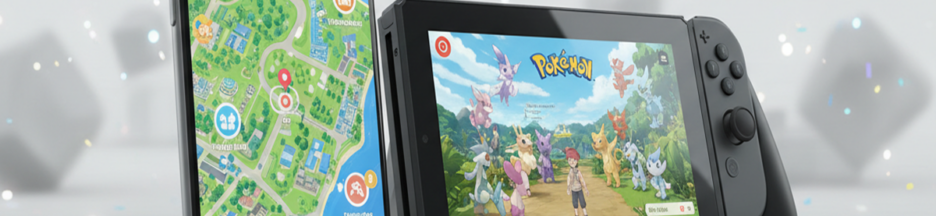 Illustration de jeux comme Pokémon