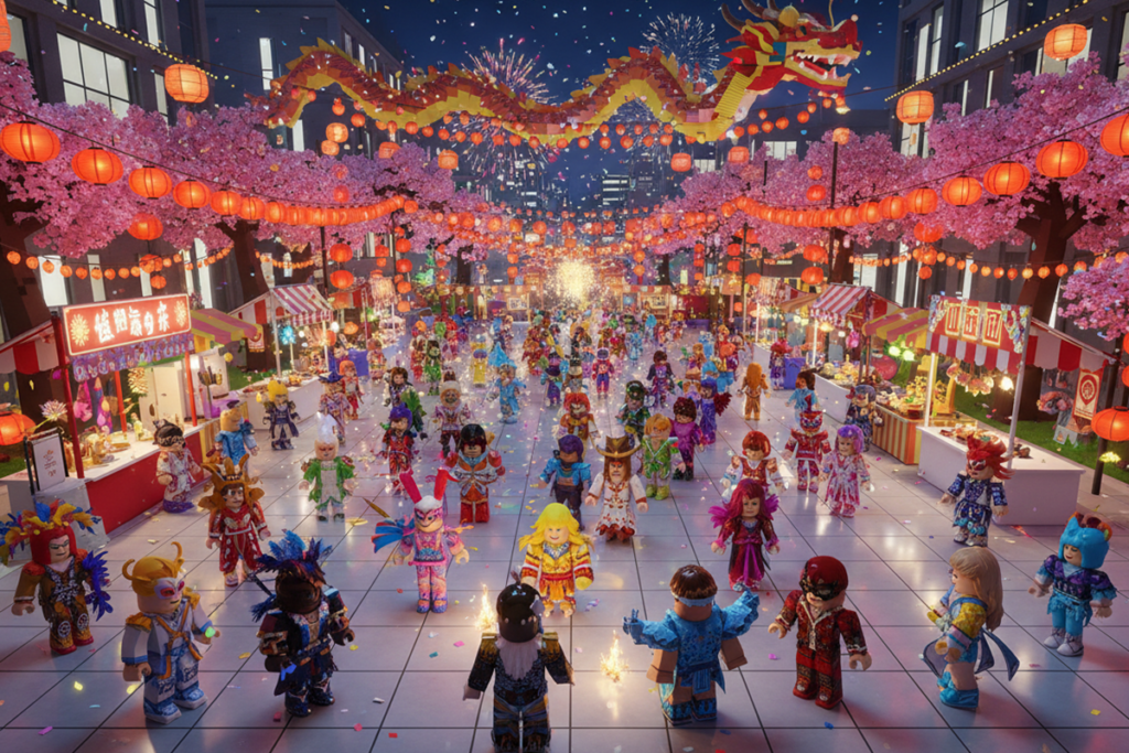 Gameplay d’un jeu sandbox comme Roblox