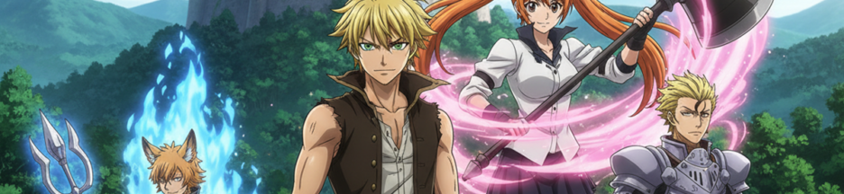 Des personnages comme dans le jeu The Seven Deadly Sins