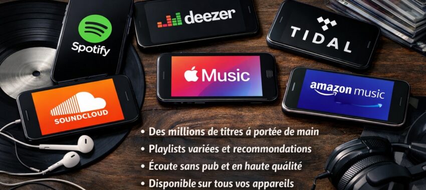 Streaming musique marché 2026 : Spotify, Apple Music ou Deezer ?