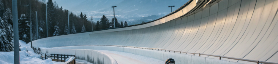 un pilote de skeleton