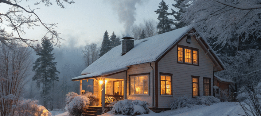 Hiver : garder sa maison au chaud à petit prix