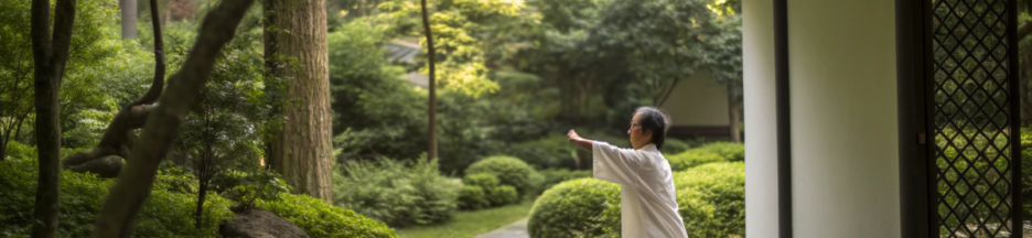 une personne qui pratique la marche profonde