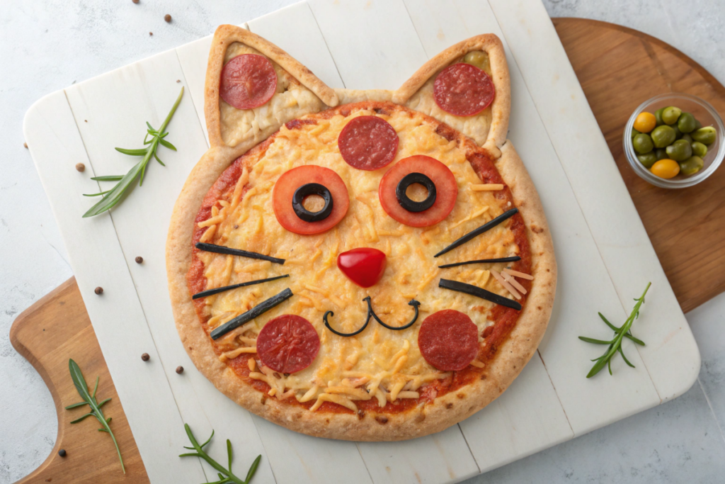 une pizza chat