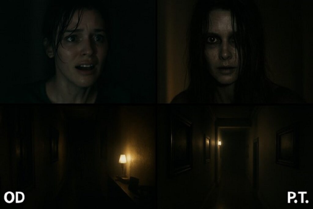 Comparaison visuelle entre OD et PT