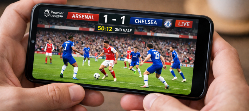 Premier League sur smartphone : Arsenal reprend cinq points sur City