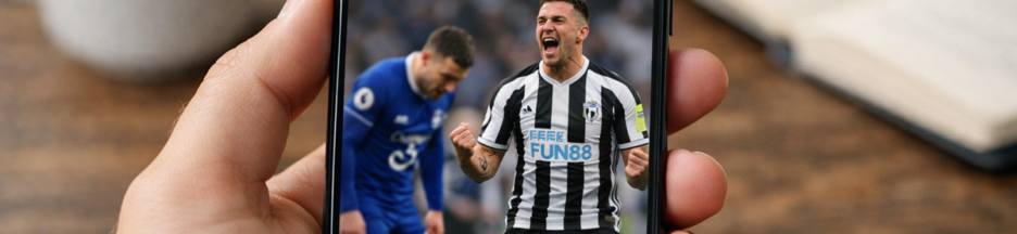 L’actualité du club de Chelsea sur un téléphone mobile