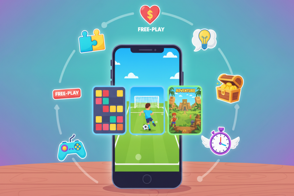 Des jeux sous Android et iOS