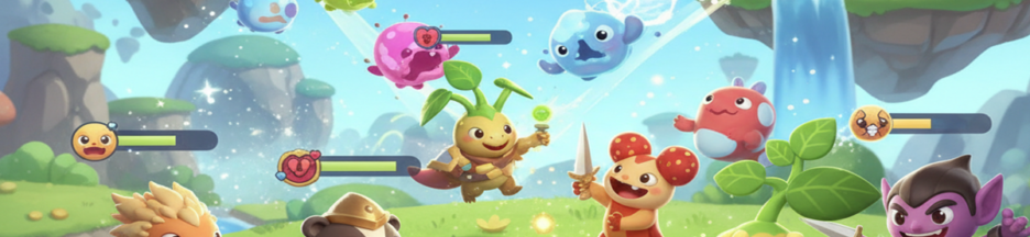 Gameplay d’un jeu mobile similaire à Clash of Critters