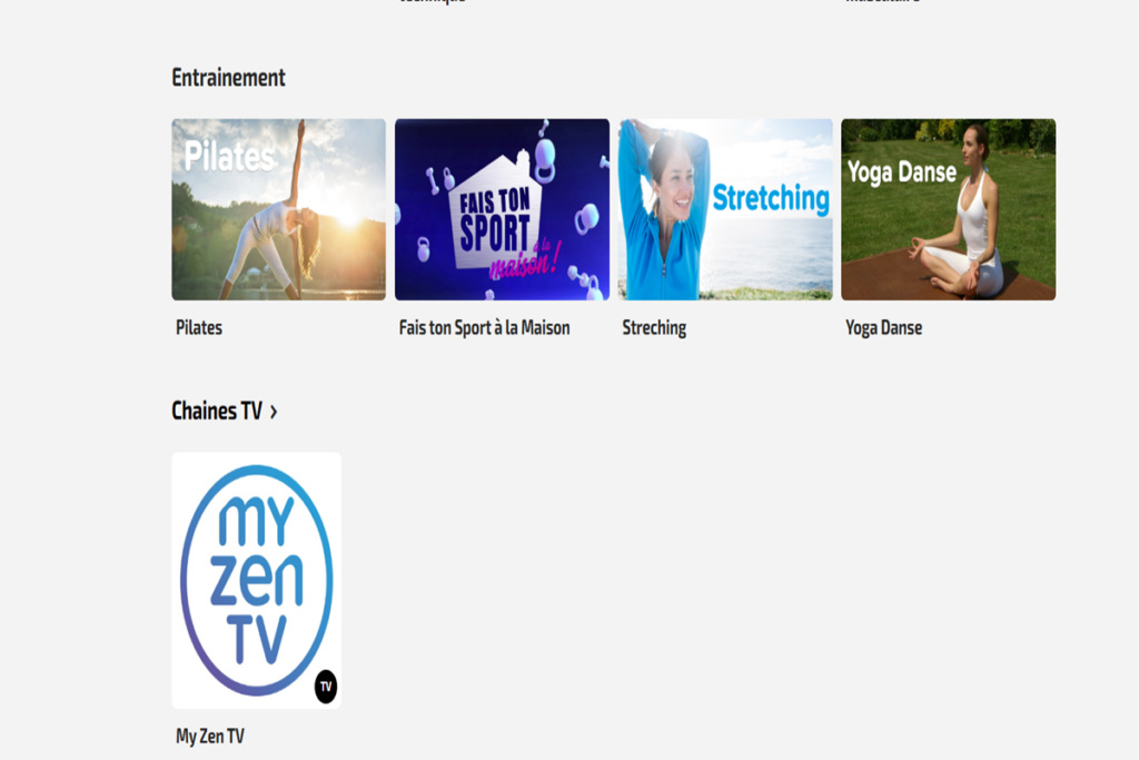 Interface training de ClicnScores