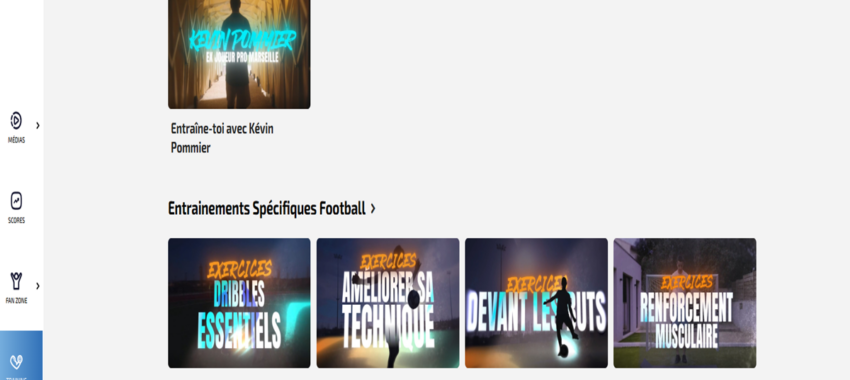 Coach personnel sur smartphone : football et fitness à portée de main