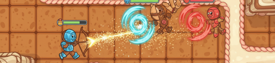 Gameplay d’un jeu similaire à Cookie Run : OvenSmash