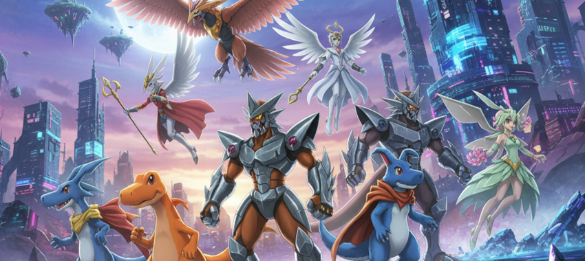 Digimon Up : premières images du jeu mobile pixel-art