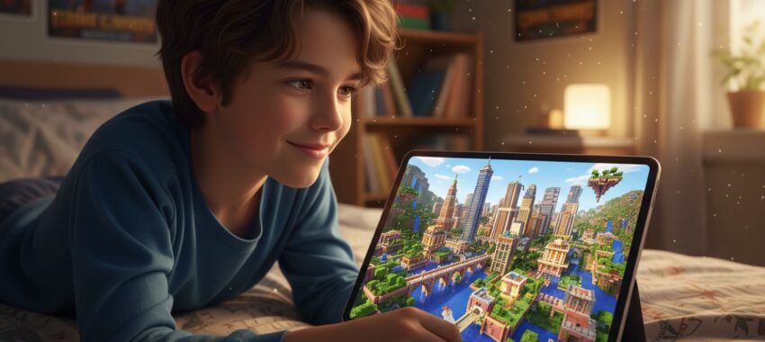 Minecraft Pocket Edition, l&rsquo;outil créatif de la poche de votre enfant