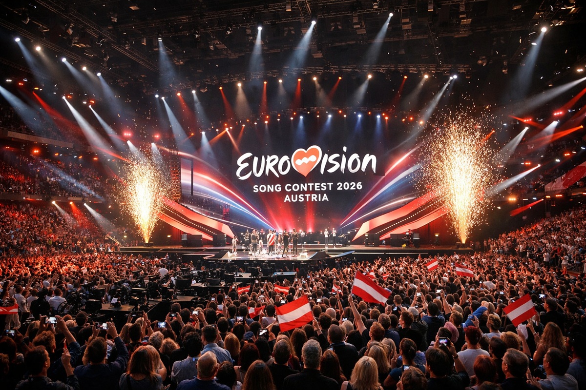Illustration de l’Eurovision 2026 en Autriche