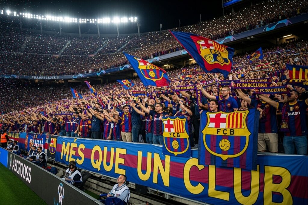 Supporteurs du FC Barcelone
