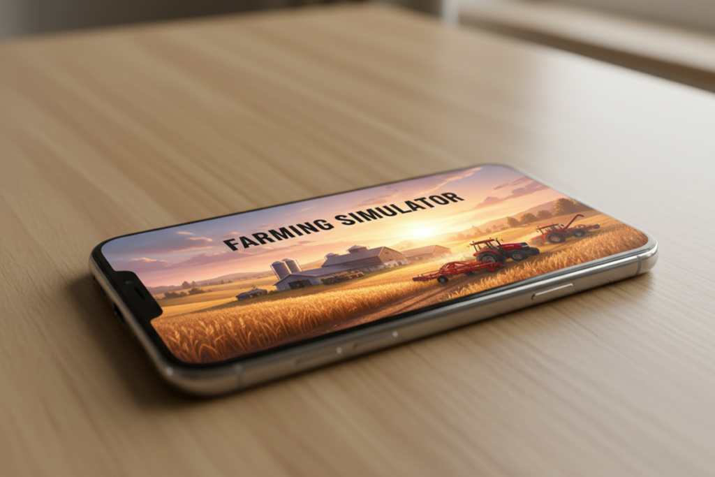 Farming Simulator 26 sur mobile