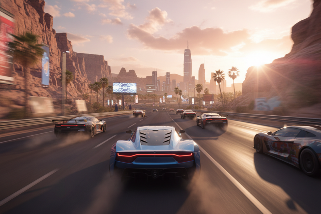 Gameplay d’un jeu comme Forza Horizon 6