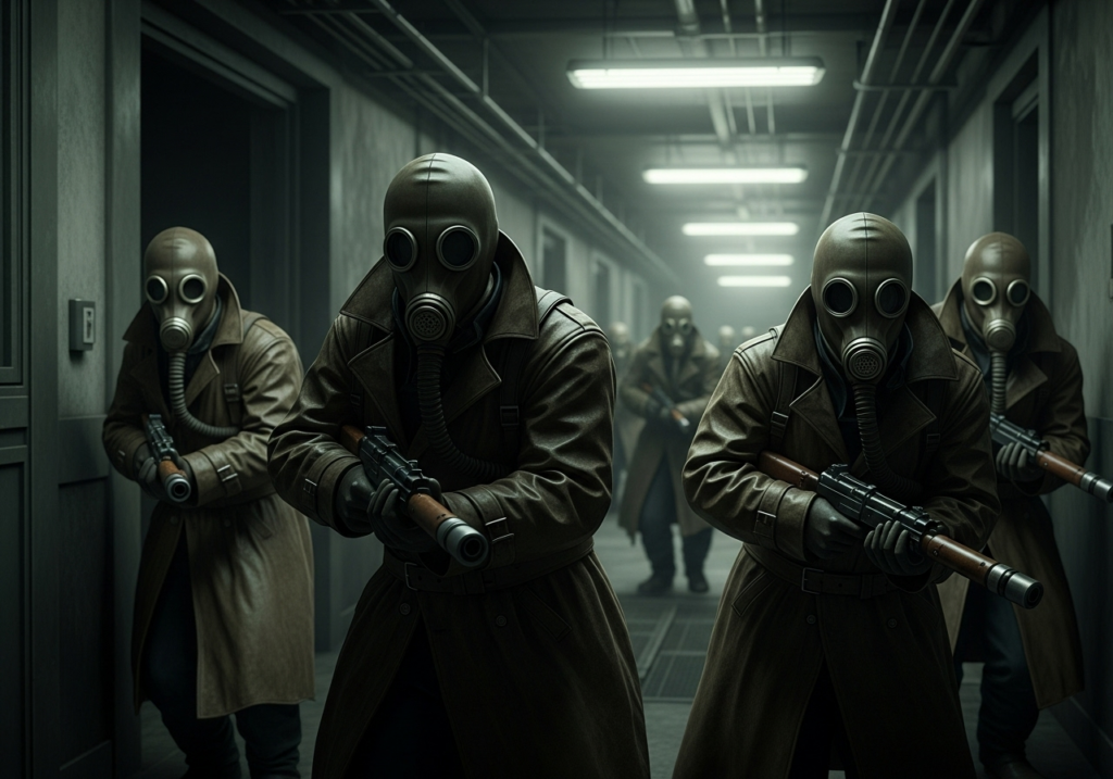 Un jeu oppressant comme Rules of Engagement : The Grey State