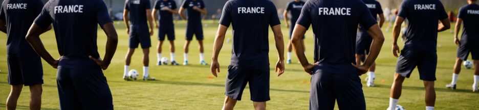 L’équipe de France en préparation pour la Coupe du Monde