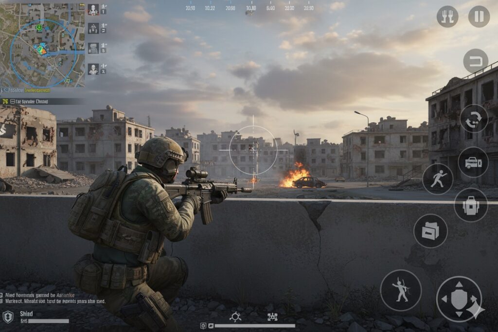 gameplay d’un jeu dans les charts mobiles