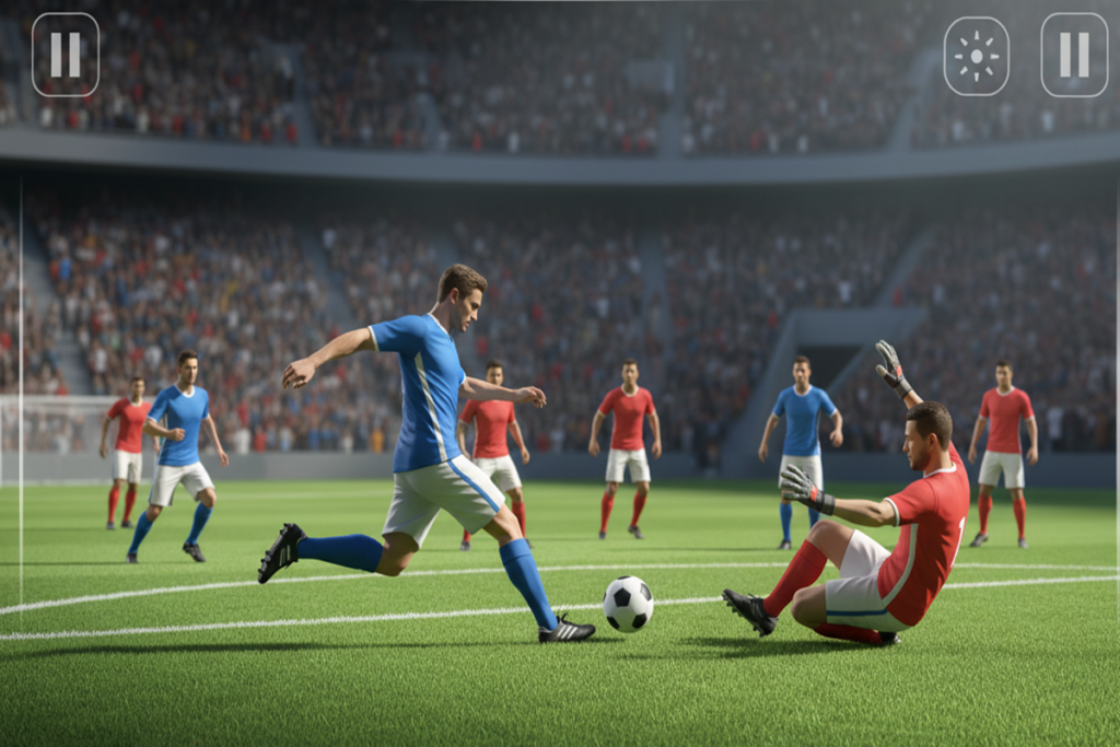 Gameplay des jeux de football